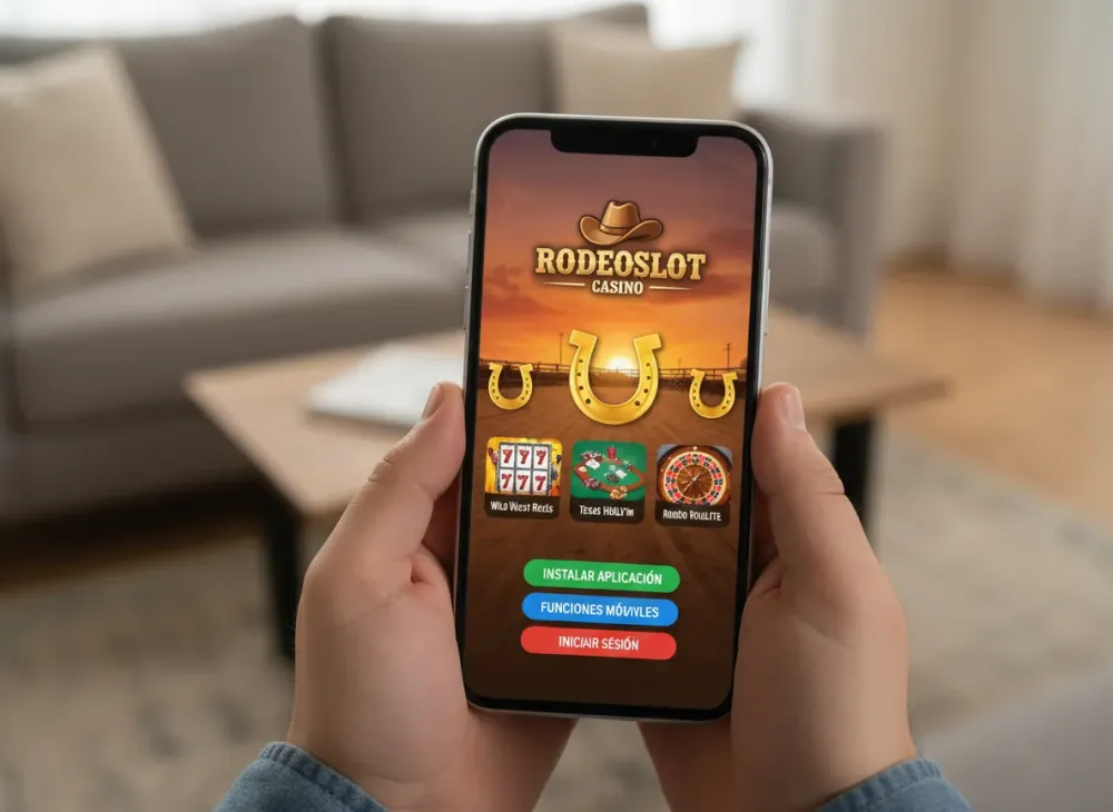 Rodeoslot casino app guía de instalación y funciones móviles
