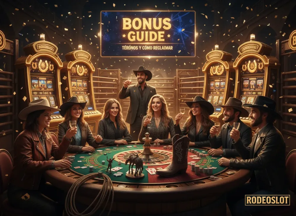 Rodeoslot bonus guía de términos y cómo reclamar