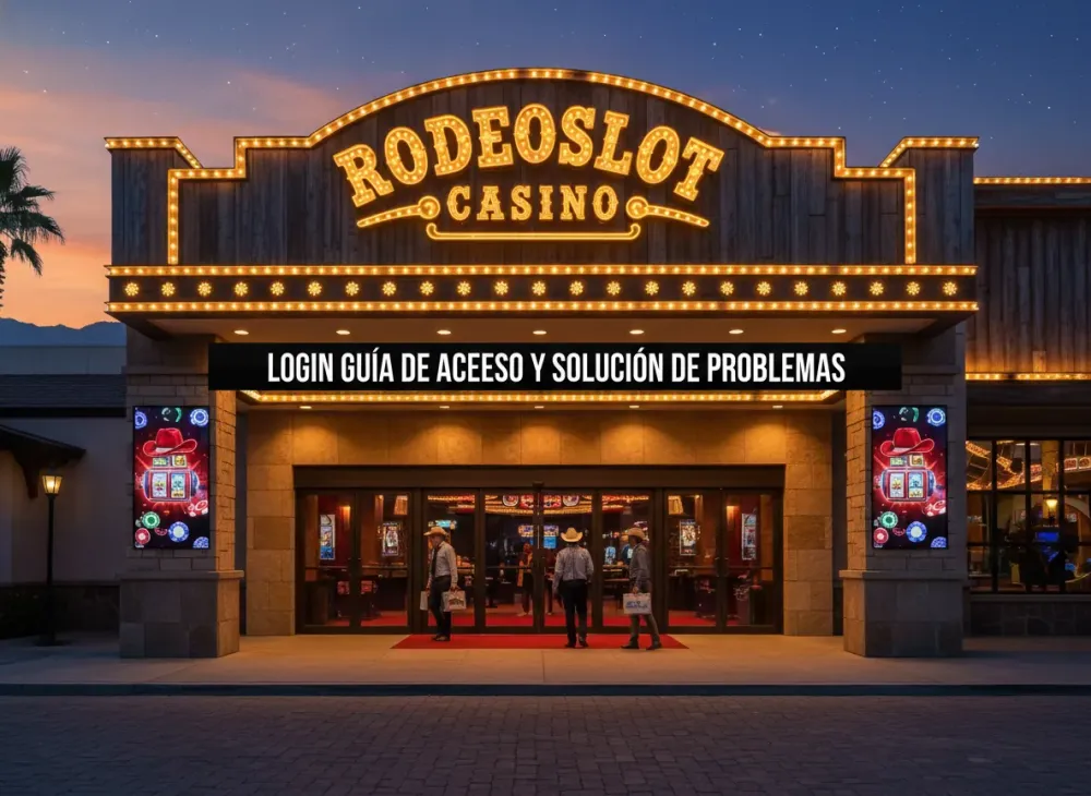 Rodeoslot login guía de acceso y solución de problemas