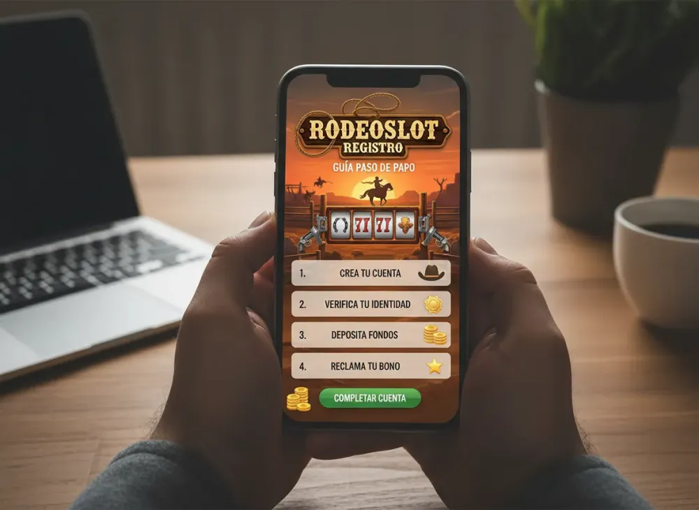 Rodeoslot registro guía paso a paso para completar tu cuenta