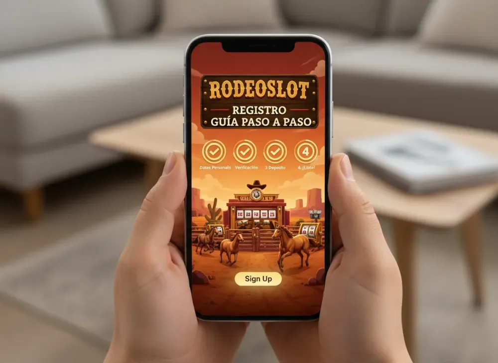Rodeoslot registro guía paso a paso para completar tu cuenta